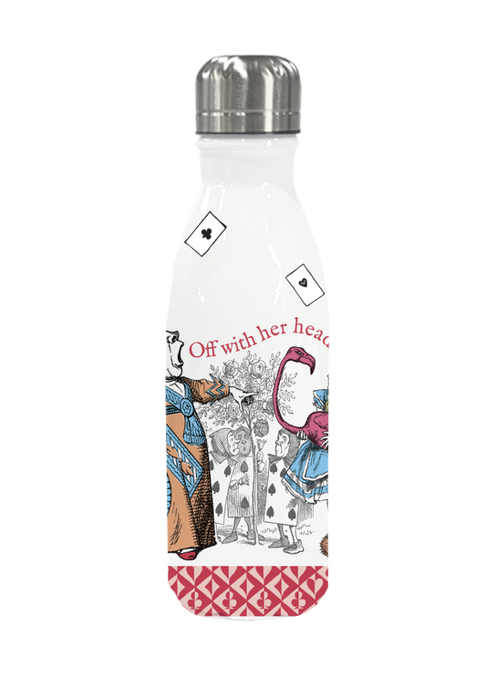 Alice in Wonderland - Queen of hearts water bottle