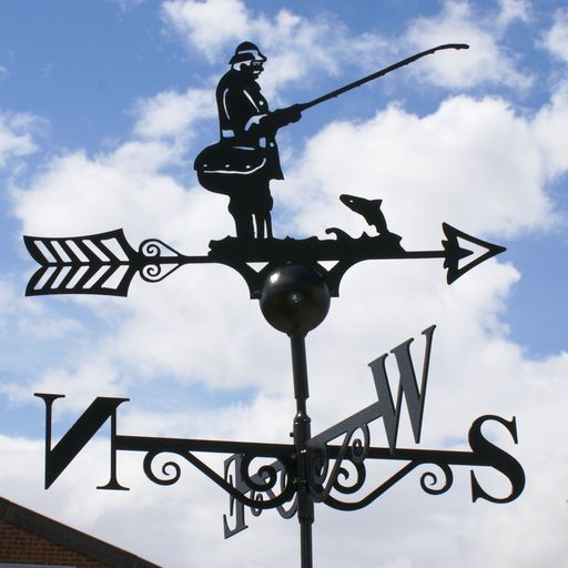 Weathervane Fisherman (SUN132)